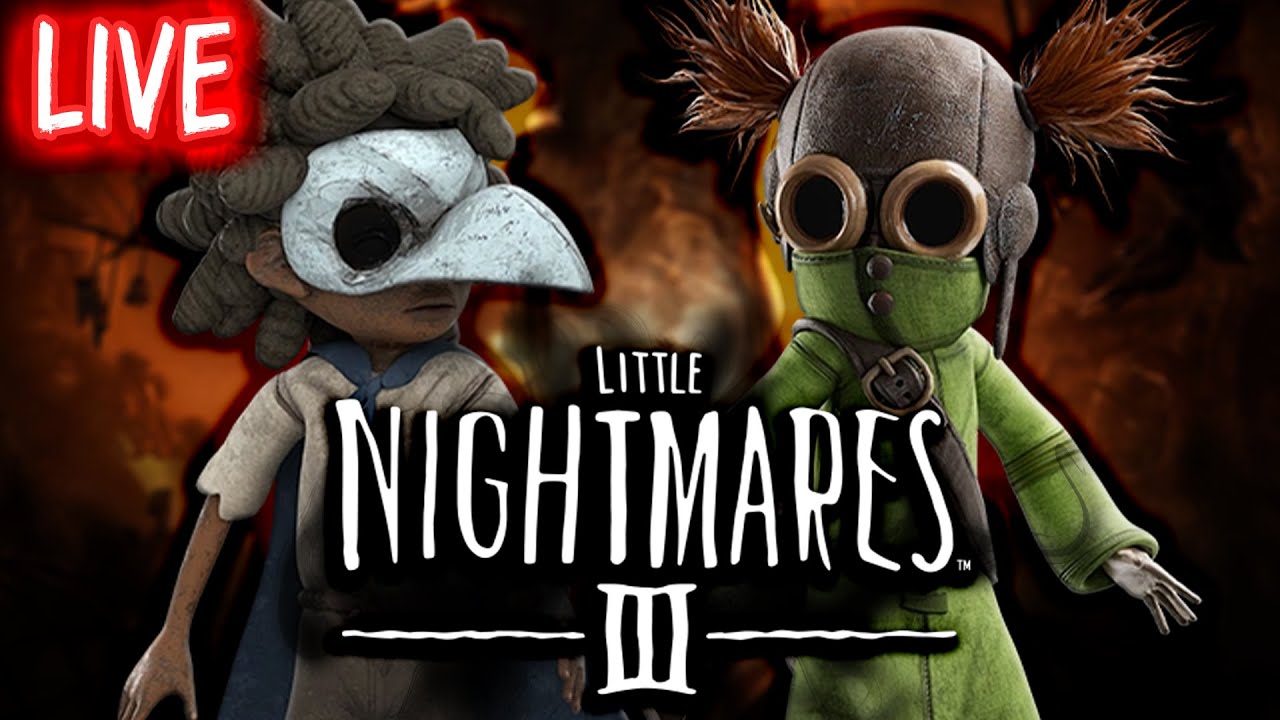 Playing✨LITTLE NIGHTMARES 3 CO-OP SECRET ENDING?!? with my friend 