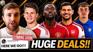 Tzolis to Arsenal AGREED🚨Kone to Man Utd £50m DEAL✅ Chelsea new Chavarria BID!