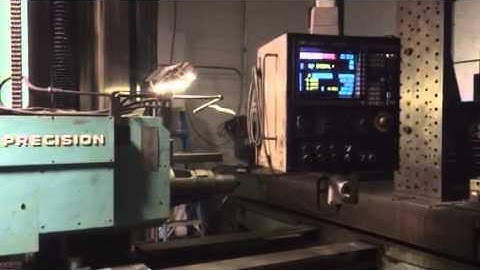 Lucas Model 542B84 CNC Table Type Horizontal Boring Mill