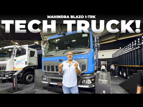 Mahindra BLAZO i- TRK Launched! - New fuel management tech, more comfort & better reliability!