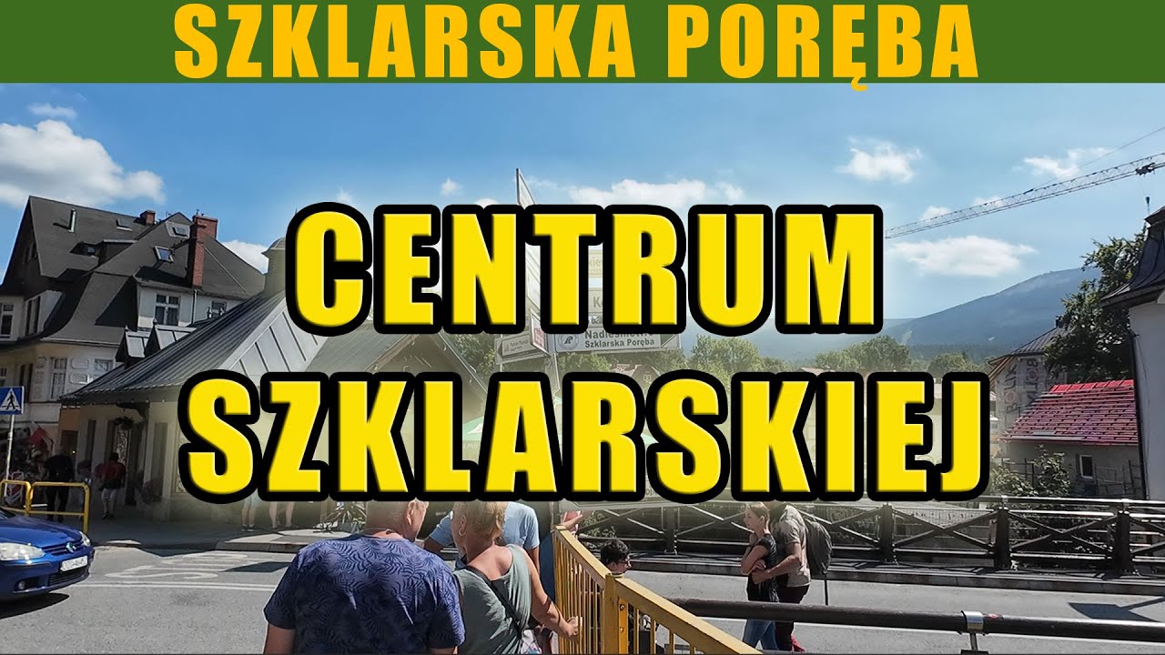 Szklarska Poręba - spacer po centrum. Sierpień 2025.