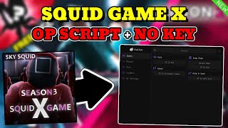 *NEW* Squid Game X OP Script (TP TO END RLGL/JUMPROPE, DELETE ROPE, TP TO SAFE PART & MORE) PASTEBIN
