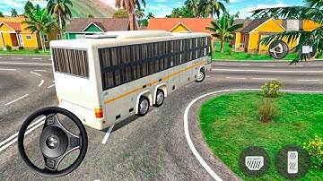 indian sleeper bus simulator 2025: Bus wala 3d game | Bus game android gameplay