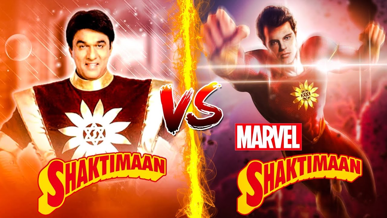 Shaktimaan Vs Marvel Shaktimaan / Chakra The Invincible | Indian ...