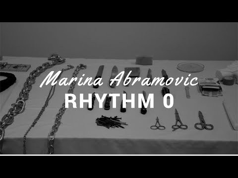 Art: Marina Abramović: Rhythm 0
