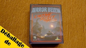 Déballage de Terror Below: L