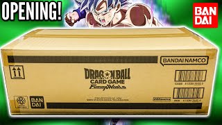 Opening an Entire Case of Dragon Ball Fusion World (Raging Roar)