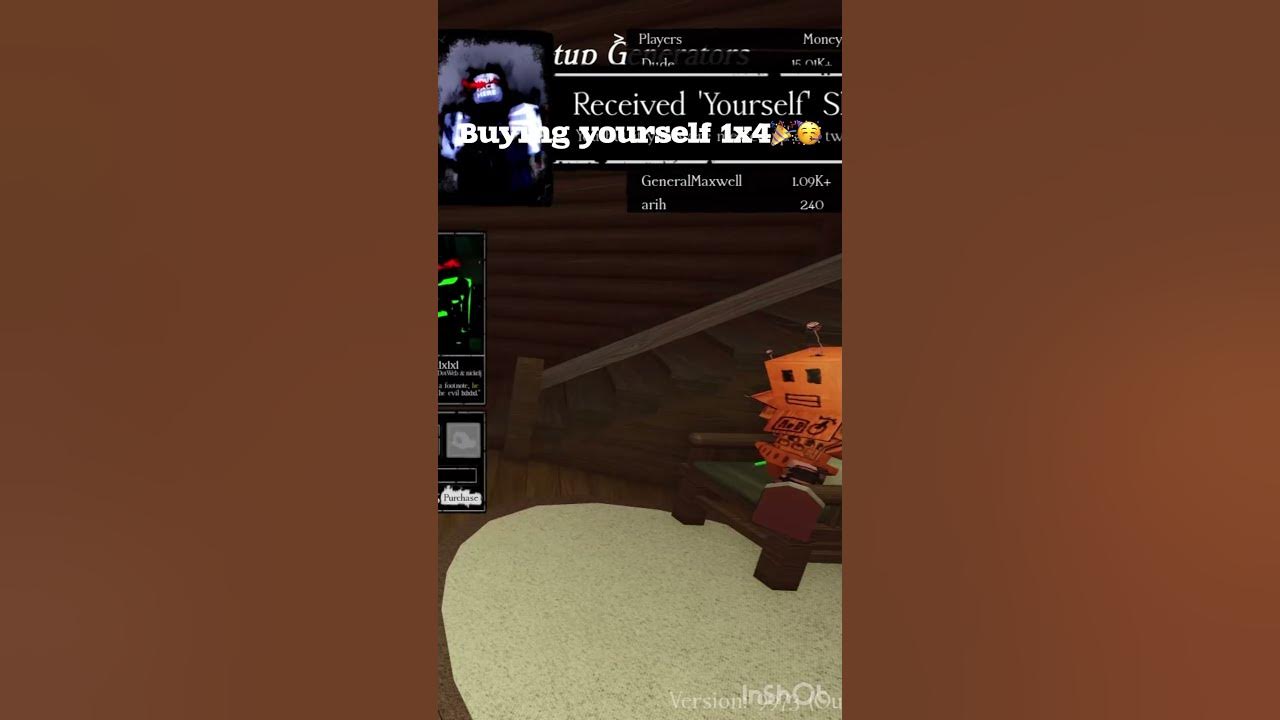 1x4 yourself skin🔥 (I’m broke now) #forsaken #roblox