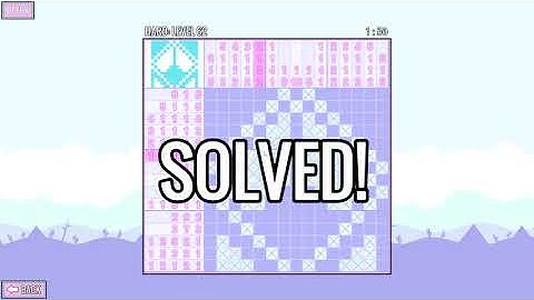 Picross Touch Hard Speed Playthrough 61-65 (13/37)