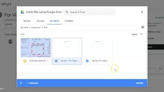 Google Classroom: Accidentally Deleted Attachments