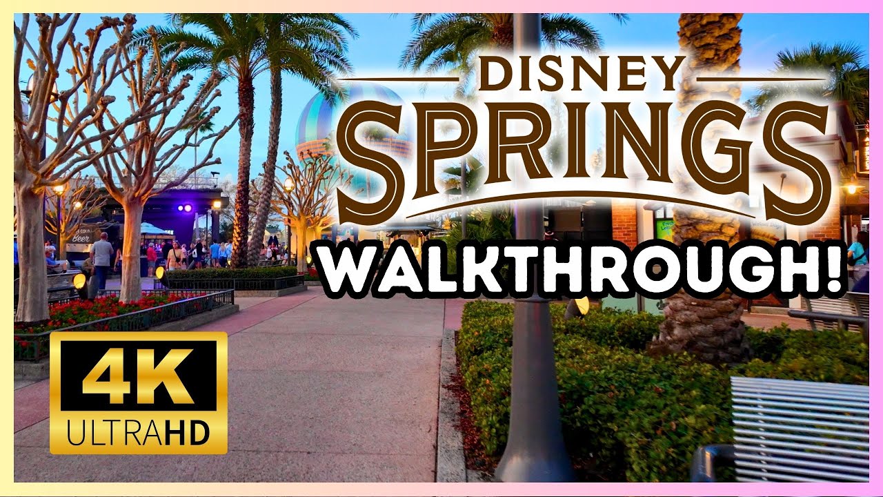 Relaxing Disney Springs Walkthrough in Feb 2025 | 26 Minutes of Pure Disney Ambiance! 🏰✨