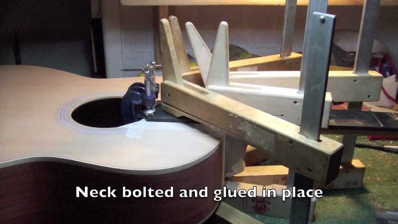 Paduk acoustic guitar, handmade.