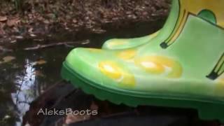 My new colored rubber boots "Funny giraffe".Part-1(15/10/16)