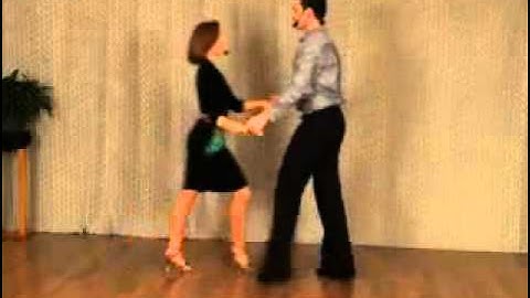 Hustle Under Arm Turn - Ballroom Dance Lesson, Mandy Carlisle, Ilya Velednitskiy #2439