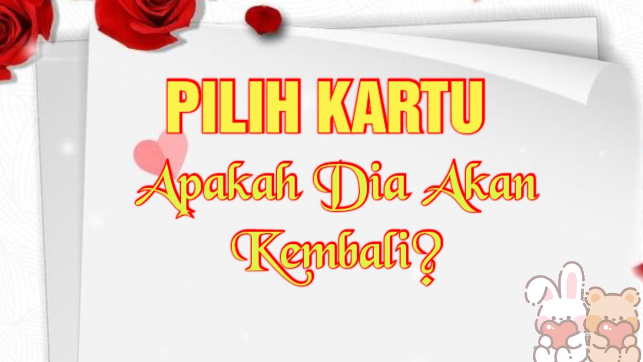 PILIH KARTU // FUN READING // APAKAH DIA AKAN KEMBALI PADAMU? #timeless #pickacard #funreading 