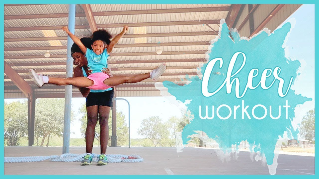 CHEER CONDITIONING WITH DADDY AND BACK HANDSPRING CLINIC | CHEER VLOG 6 ...