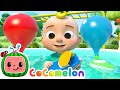 Balloon Boat Race | BEST OF @Cocomelon - Nursery Rhymes | Sing Along With Me! | Moonbug Kids