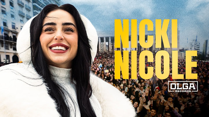 NICKI NICOLE - Show EN VIVO en el Monumento a la Bandera | Un Día Rosarino