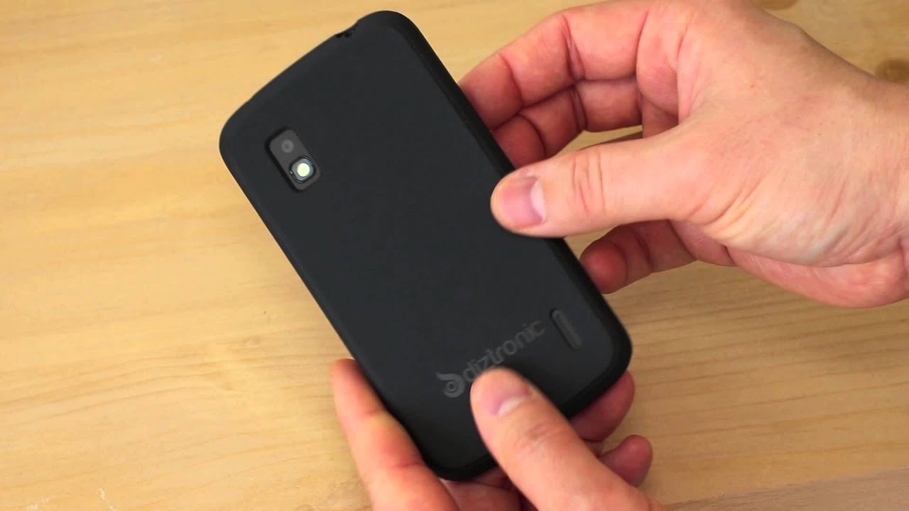Diztronic TPU Case Review for Nexus 4 (Matte Black Flexible)