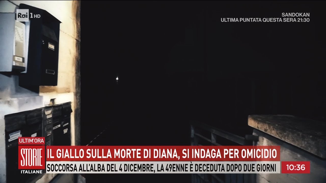 Giallo sulla morte di Diana, si indaga per omicidio - Storie italiane 16/12/2025