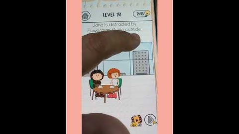 #Tricky #puzzle #braintest3 #level151 #Jane is distracted by powerman flying outside