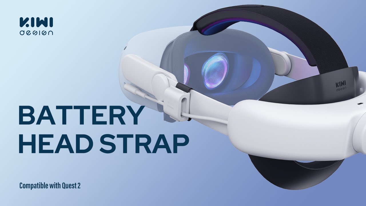 KIWI design Battery head strap🔋| 3 to 5 hours battery life