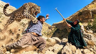 🐆📹 What did the camera deep in the mountains capture that sent Mirza and Tajmah fleeing?