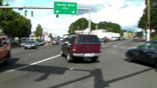 Crossing Burnside on 12th Street - Portland's Worst Intersection