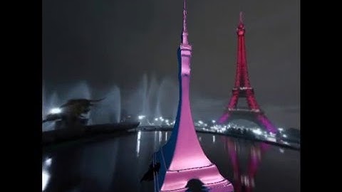 A comparison of the Eiffel and Mandelbrot Towers (and then junk to round out the song)