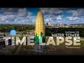 Iconic restoration of Rochester MN Water Tower in TimeLapse