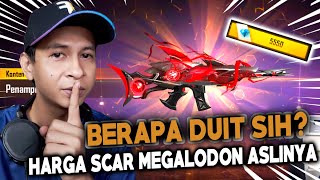 BUKAN 2 JUTA, BERAPA DUIT SIH HARGA SCAR MEGALODON SEBENARNYA? - FREE FIRE INDONESIA