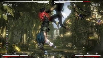 Predator MKX Hunter 57% HTB 1-bar reset midscreen combo