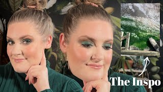 CHASING INSPIRATION: MATTE GREEN SMOKEY EYE | Trying new techniques; its a journey