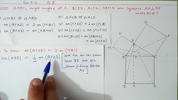 Ex.9.4 (optional), Q.8 (ii) Chapter:9 Areas Of Parallelograms And Triangles | Ncert Maths Class 9