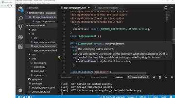 Angular Dart from the Beginning:  16 Custom Attribute Directives