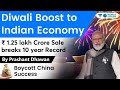 ₹ 1.25 Lakh Crore Diwali Sale breaks 10 year Record | India Rejected Chinese Goods