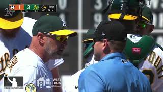 Ejection 054 - Mark Kotsay Tossed from Mound Visit After Warning to Stop Arguing QOCN Ball Call