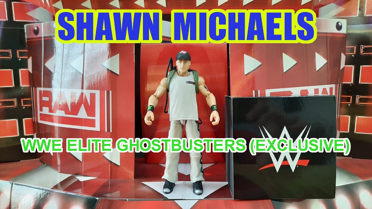 THẠCH PT REVIEW MÔ HÌNH WWE SHAWN MICHAELS ELITE GHOSTBUSTERS