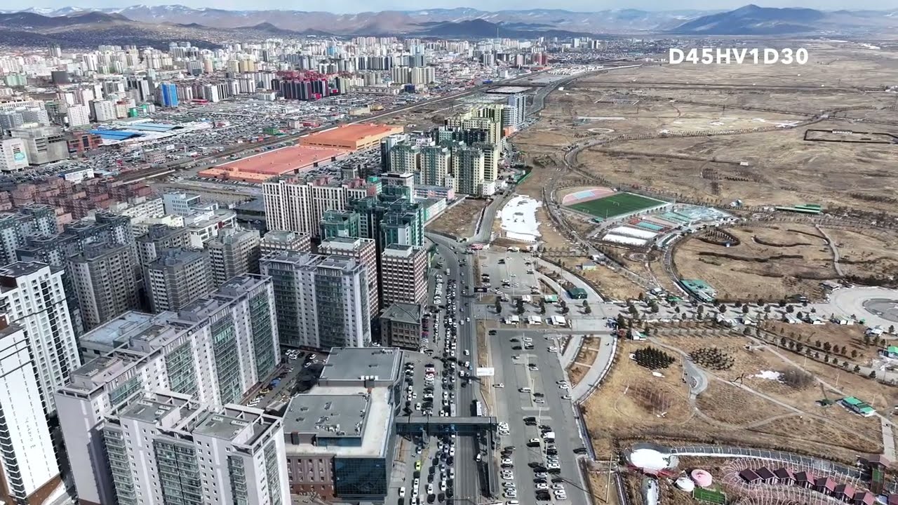 Цэцэрлэгт хүрээлэн - Амгалан - Улаан хуаран | Монголын нэг өдөр дрон дуранд | Улаанбаатар| 4K| Drone