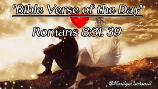 HOPE IN GOD | ROMANS 8:31,39 (NIV) #bibleverseoftheday