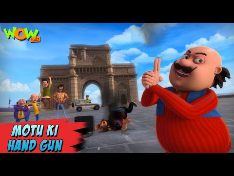 Download Motu Patlu New Episodes 2022 | Motu Ki Hand Gun | Funny Hindi Cartoon Kahani | Wow Kidz