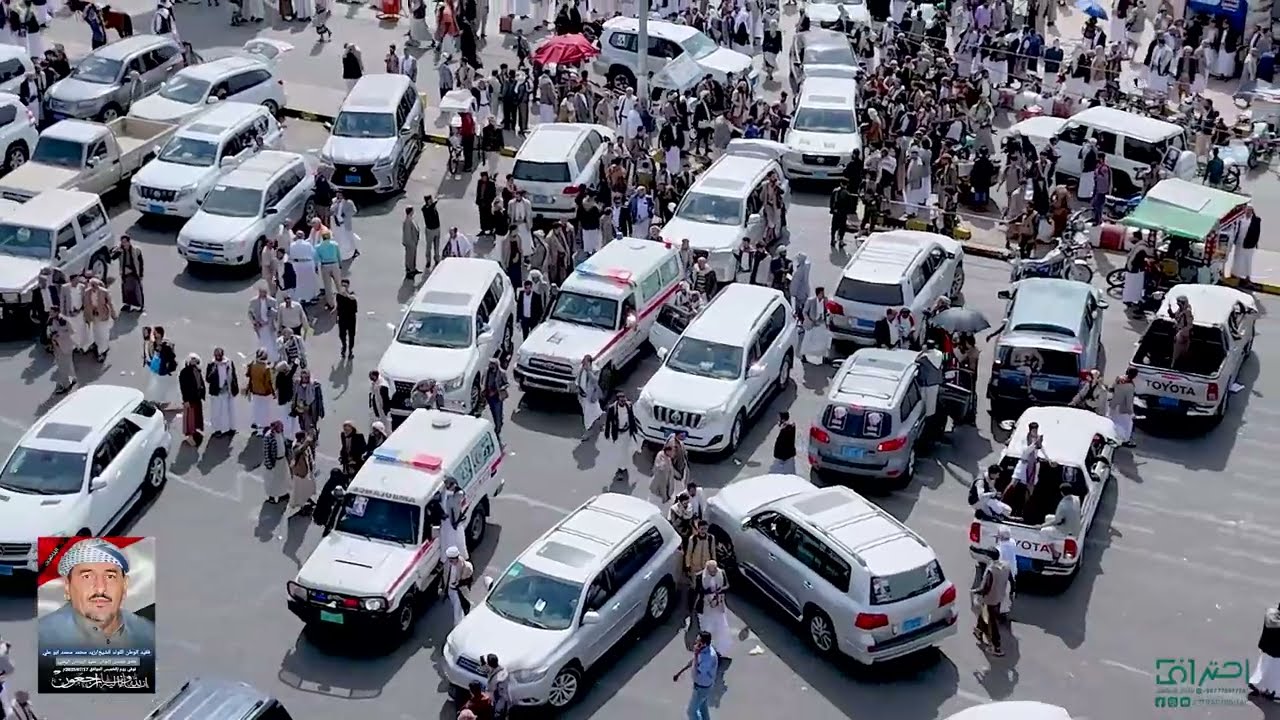 آلالاف المشيعين والمعزيين في جنازة 