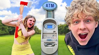 The First One to Break Into The ATM Keeps What's Inside! |Lev Cameron