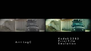 Kodak 2383 Print Film Emulation