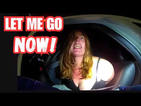 FIERY FLORIDA WOMAN ran from the LAW TWICE!