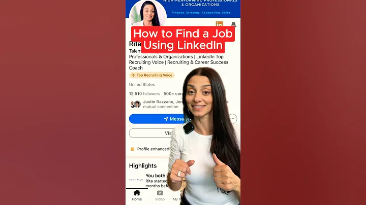 How To Find A Job Using LinkedIn WITHOUT Applying #shorts #linkedin #job