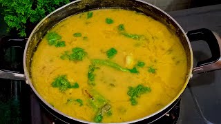 গ্রামের স্টাইলে মাসকলাই ডাল রেসিপি মাছের মাথা দিয়ে || How to cook Mashkalai dal || Urad dal Recipe.