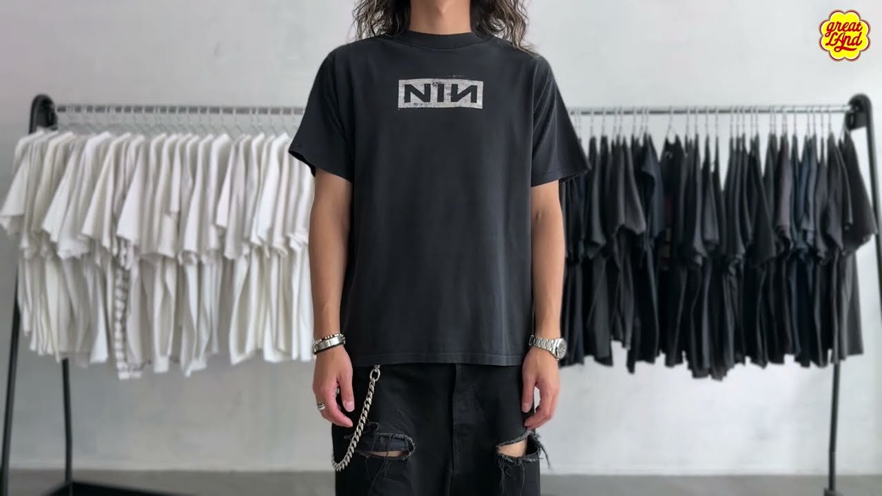 NINE INCH NAILS 1998 BOX LOGO ALL SPORT LARGE 7