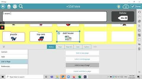 TD Snap PODD add a page