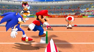 Mario and Sonic at the Olympic Games Tokyo 2012 Long Jump All Characters  Embrace the Diversity!